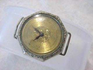 Vintage 14k Gold Fd Antique Pre 1920 Art Deco Lady Blancpain Lecoultre Watch