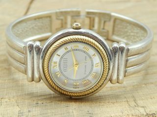 Vintage Ladies Ecclissi Sterling Silver Quartz Watch With Sterling Sliver Band