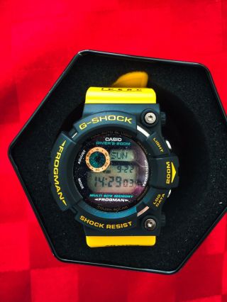 Casio Custom G - Shock Frogman Gw - 204k - 9jr I.  C.  E.  R.  C.