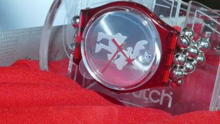 Rare Swatch Christmas Special 2003 Jingle Jangle Watch Gz408