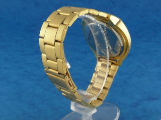 GOLD 1970s Vintage Style LED LCD DIGITAL Rare Retro Mens Watch 12 & 24 hour p3 5