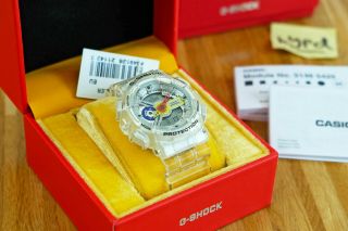 G - Shock X Asap Ferg Ga - 110frg - 7aer Wristwatch Transparent Jelly A$ap Ds
