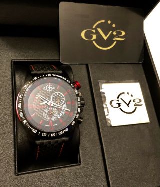 GV2 Gevril Scuderia quartz watch.  Model 9903.  Limited Edition. 2