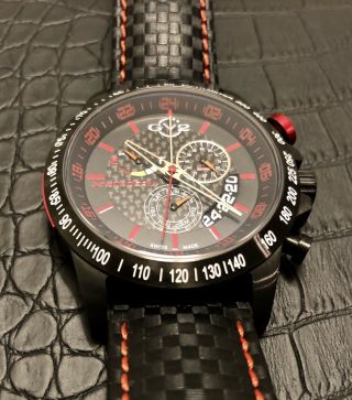 GV2 Gevril Scuderia quartz watch.  Model 9903.  Limited Edition. 3