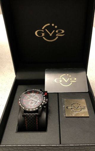 GV2 Gevril Scuderia quartz watch.  Model 9903.  Limited Edition. 4
