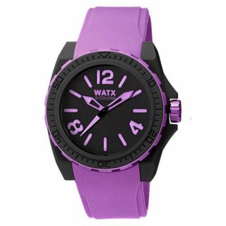 Watx & Colors Watch Purple Black Watch Christmas Xmas Gift Idea Present