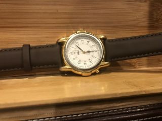 Rare Timex CR1025 Cell Men’s Quartz Watch W/Indiglo.  Battery.  Band 8