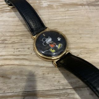 Pulsar Quartz Disney Mickey Mouse Ladies Wristwatch W/ Date - Needs Battery