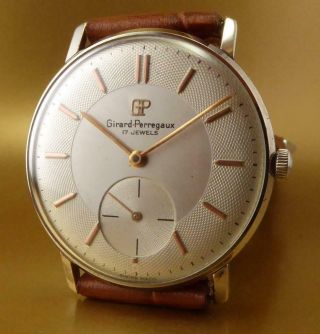 Vintage & Fine Girard Perregaux Textured Dial Hand Winding 1950 Wristwatch