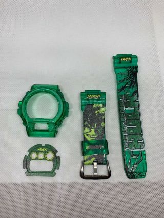 Custom Jelly Replacement Set For Casio G Shock Dw - 6900 Hulk