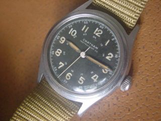 Vintage Chatham Military Wrist Watch.  Universal Geneve.  Cal.  263