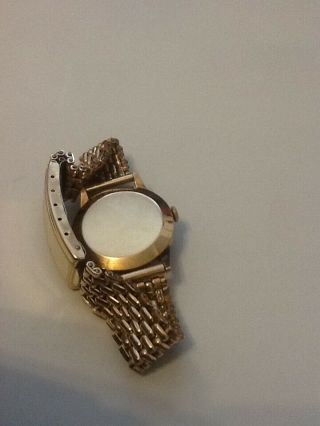 mens 1955 9ct gold J.  W Benson wrist watch,  in. 8