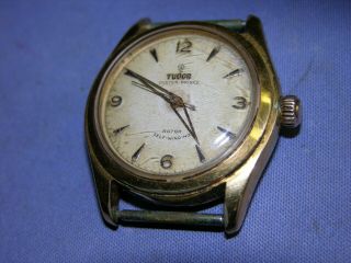 Vintage Mens Tudor Oyster Prince Rotor Self Winding Watch 17 Rubies 90154 - 7808