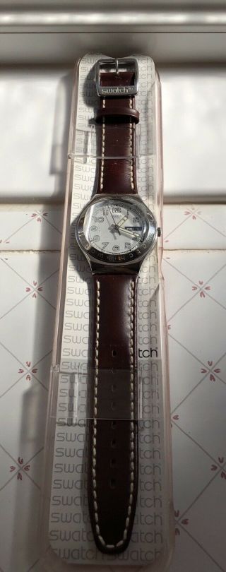 Vintage Ivory Swatch Watch Mens/woman’s Unisex