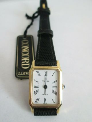 Vintage Ladies Concord 14k Yellow Gold Strap Band Watch $1,  700.  00