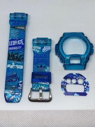 Custom Jelly Replacement Set For Casio G Shock Dw - 6900 Adidas Celebrate