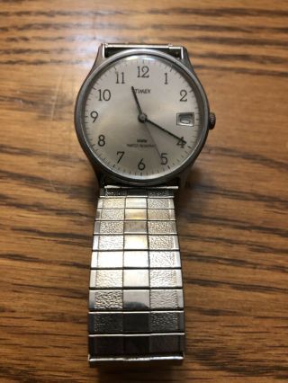 Vintage Mens Timex Water Resistant Mechanical Watch