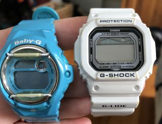 Casio Baby G Shock Watch And Casio G - Shock Watch - Both Together