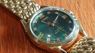 Oris Luxury Swiss Watch Vintage Men 