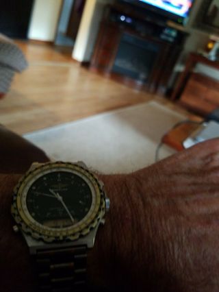 Pre owned after market band breitling really sharp non smoking house 4