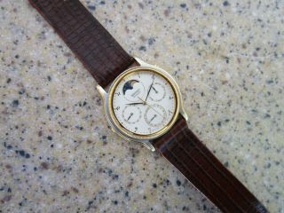 Vintage Seiko Perpetual Calendar Moonphase Mens Watch repair 2