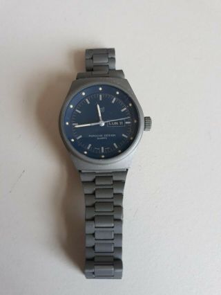 Porsche Design Quartz Watch (orfina) 1970s - Vgc
