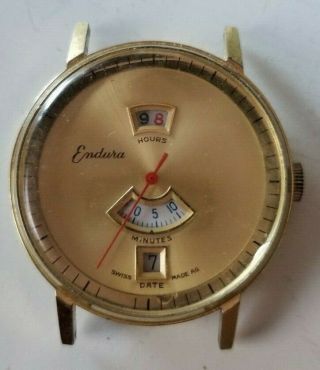 Vintage Endura Watch (not Running)