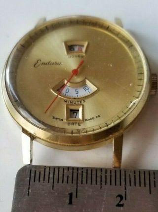 Vintage ENDURA Watch (not running) 4