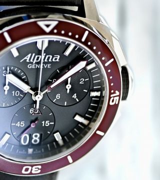 Alpina Seastrong Chronograph Diver 300 Al - 372lbbrg4v6