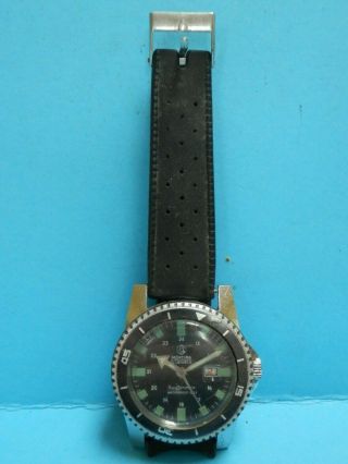 A Vintage 1970,  S Stainless Steel " Mortima " Datomatic Diver Wristwatch
