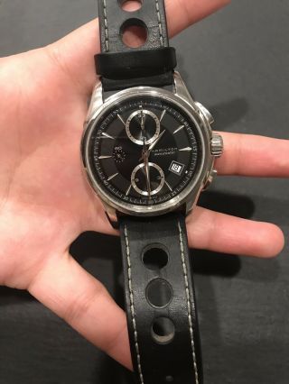 Hamilton Automatic Chronograph Swiss Watch Eta Valjoux 7750 Movement