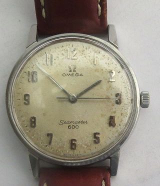 Gents Vintage Omega Seamaster 600 Wristwatch C.  1965