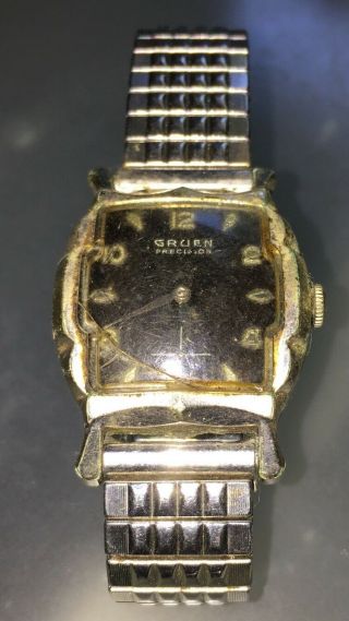 Vintage Gruen Precision Men”s Wrist Watch Made In Japan