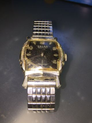 Vintage Gruen Precision Men”s Wrist Watch Made In Japan 2