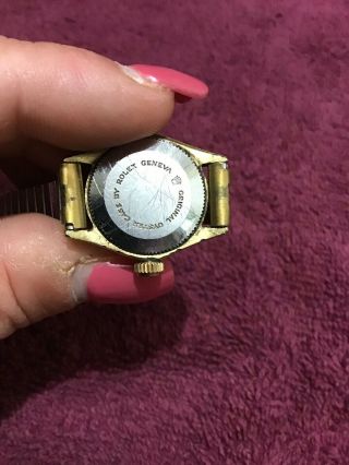 Vintage Rolex Tudor Ladies Oyster Princess Watch Self Winding 9k Gold 5
