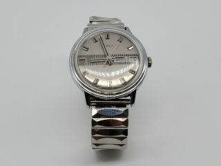 Vintage Timex Mens Watch Day Date 16850 02775