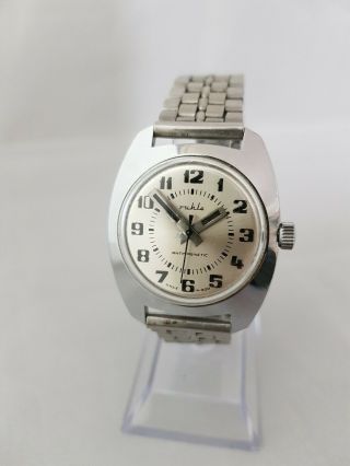 Vintage Ruhla electronically timed gent watch made in GDR 3
