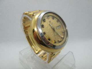 TISSOT T12 DAYDATE GOLDPLATED AUTOMATIC MENS WATCH 4