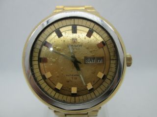 TISSOT T12 DAYDATE GOLDPLATED AUTOMATIC MENS WATCH 7