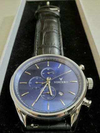 Vincero Chrono S Blue/black Watch