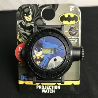 Dc Batman Kids Projector Watch With 10 Different Images -