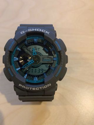 Casio G - Shock Ga - 110ts Wrist Watch Mens Grey Ga110ts 5146
