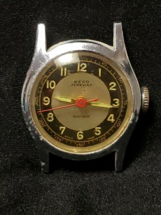 Vintage antique Rego Jewelled Shock Proof Watch By R.  Lapanouse 2