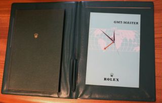 ROLEX MASTER GMT 1675 INSTRUCTION BOOKLET 1961.  BOOK.  FOLDER.  AIRLINE PILOT. 7