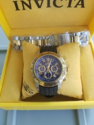 Invicta 2870 Swiss Made 37 Jewels Speedway Automatic Chronograph