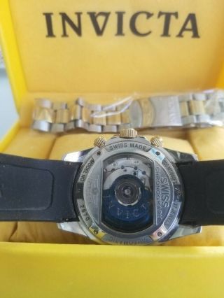 Invicta 2870 Swiss Made 37 jewels Speedway Automatic Chronograph 5