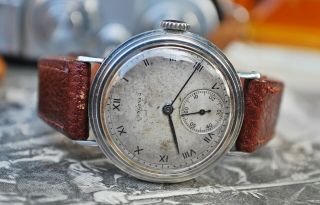 Longines Calibre 12.  68z Gents Vintage Military Watch C1940 - Rare Find