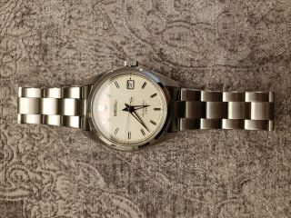 SARB 035 Wrist Watch for Men - Silver/Beige 10