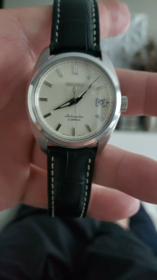 SARB 035 Wrist Watch for Men - Silver/Beige 11