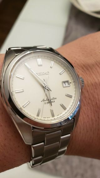 Sarb 035 Wrist Watch For Men - Silver/beige